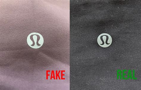 lululemon fake vs real bag|false lululemon tags.